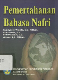 Pemertahanan  bahasa Nafri
