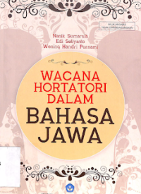 Image of Wacana Hortatori dalam Bahasa Jawa
