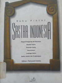 Image of Buku Pintar Sastra Indonesia