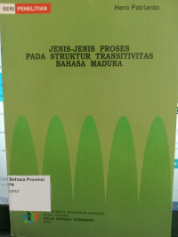 Image of jenis jenis proses pada struktur transitivitas bahsa madura