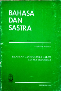 Bahasa dan Sastra Tahun V Nomor 5 1979