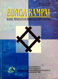 Image of Bunga Rampai : Hasil Penelitian Bahasa Dan Sastra