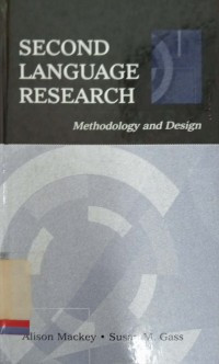 Image of Second Language Research: Methodology and design