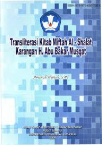 Image of Transliterasi Kitab Miftah Al-Shalat Karangan H.Abu Bakar Musqat