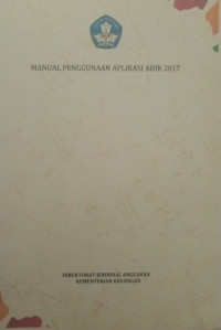 Manual Penggunaan Aplikasi ADIK 2017