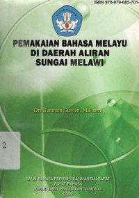 Pemakaian Bahasa Melayu Di Daerah Aliran Sungai Melawi