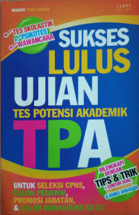 Sukses lulus ujian tpa